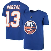 Youth Mathew Barzal New York Islanders Player Name  Number T-Shirt