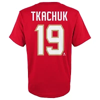 Youth Matthew Tkachuk Florida Panthers Player Name  Number T-Shirt