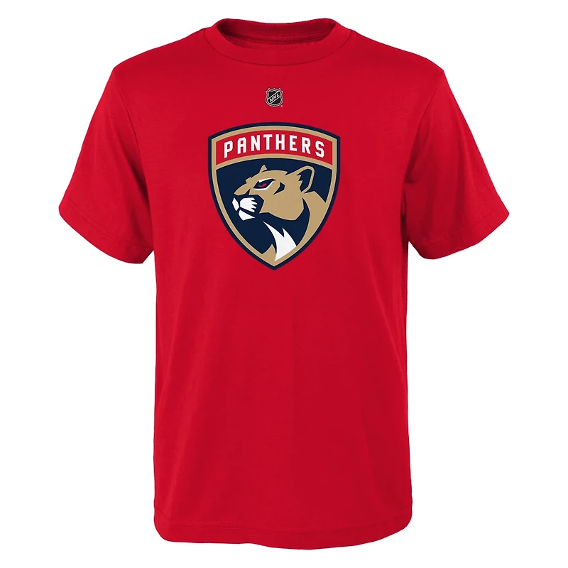 Youth Matthew Tkachuk Florida Panthers Player Name  Number T-Shirt