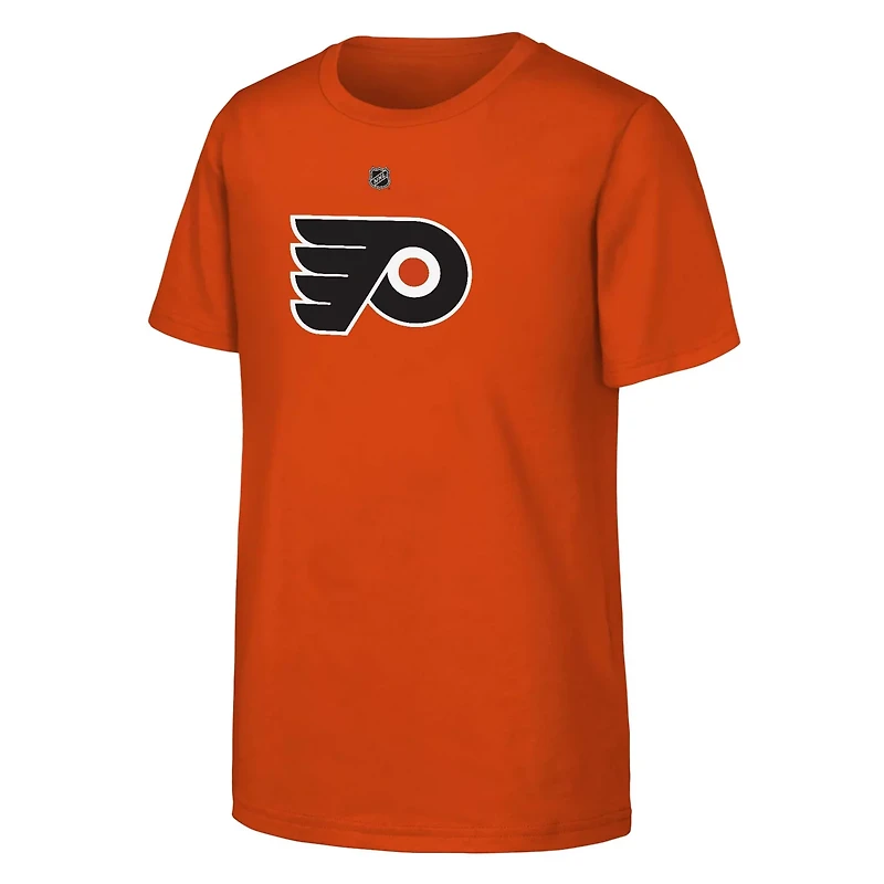 Youth Matvei Michkov Philadelphia Flyers Player Name  Number T-Shirt