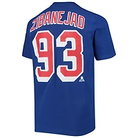 Youth Mika Zibanejad New York Rangers Player Name  Number T-Shirt