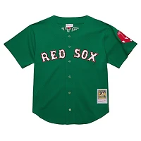 Youth Mitchell  Ness David Ortiz Boston Red Sox Cooperstown Collection Mesh Batting Practice Jersey