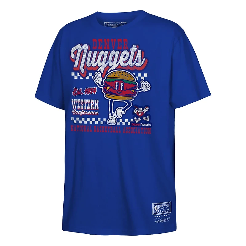 Youth Mitchell  Ness Denver Nuggets Concession Food Character T-Shirt