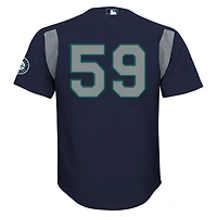 Youth Mitchell  Ness Felix Hernandez Seattle Mariners Mesh Batting Practice Jersey
