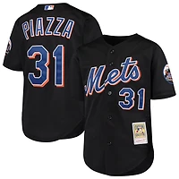 Youth Mitchell  Ness Mike Piazza New York Mets Cooperstown Collection Mesh Batting Practice Jersey