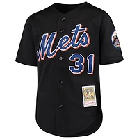 Youth Mitchell  Ness Mike Piazza New York Mets Cooperstown Collection Mesh Batting Practice Jersey