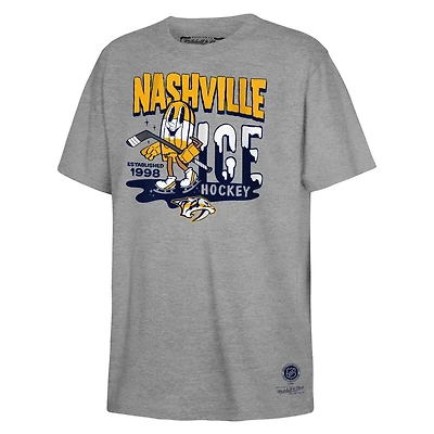 Youth Mitchell  Ness Nashville Predators Popsicle T-Shirt
