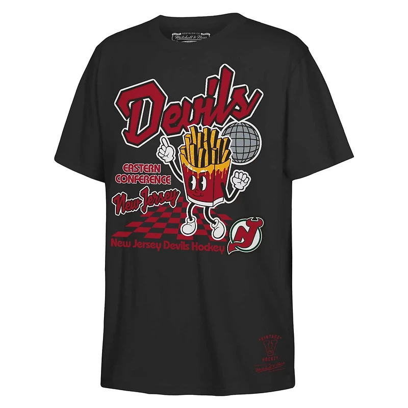 Youth Mitchell  Ness New Jersey Devils Concession Stand T-Shirt