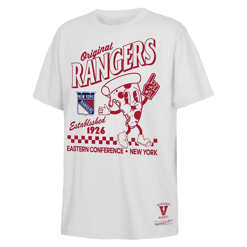 Youth Mitchell  Ness New York Rangers Concession Stand T-Shirt