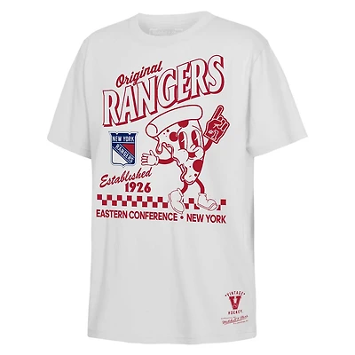 Youth Mitchell  Ness New York Rangers Concession Stand T-Shirt