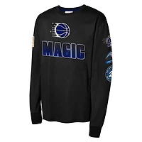Youth Mitchell  Ness Orlando Magic Hardwood Classics All Over Long Sleeve T-Shirt