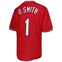 Youth Mitchell  Ness Ozzie Smith St Louis Cardinals Cooperstown Collection Mesh Batting Practice Jersey