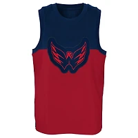 Youth Navy Washington Capitals Revitalize Tank Top