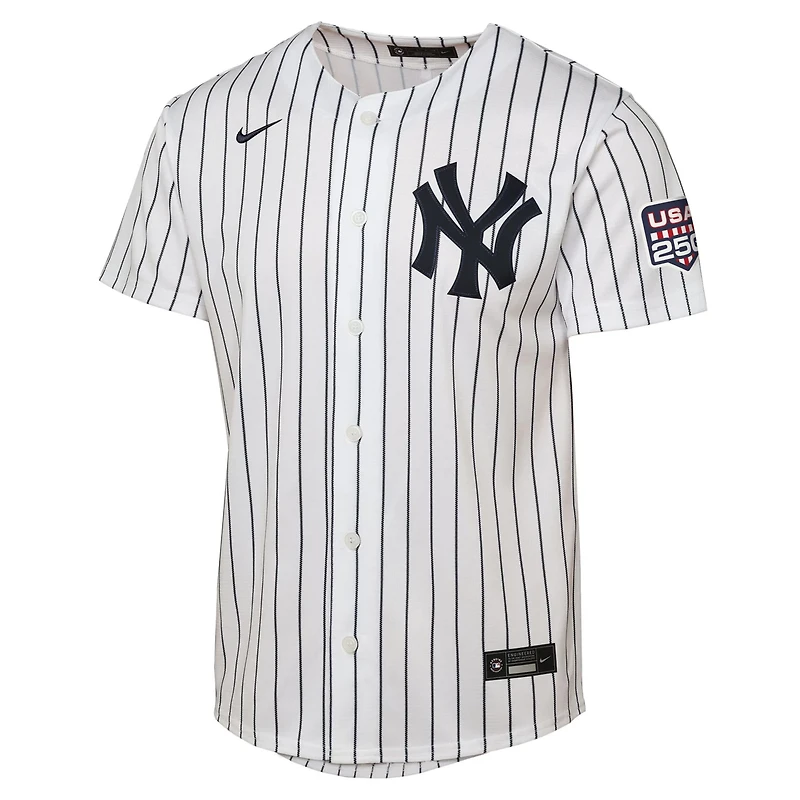 Youth Nike Aaron Judge New York Yankees USA 250 Fourth of July Home Replica Jersey