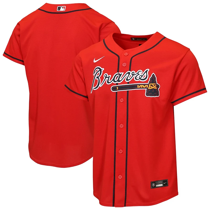 Youth Nike Atlanta Braves Alternate Replica Jersey