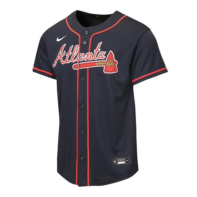 Youth Nike Atlanta Braves Alternate Replica Jersey