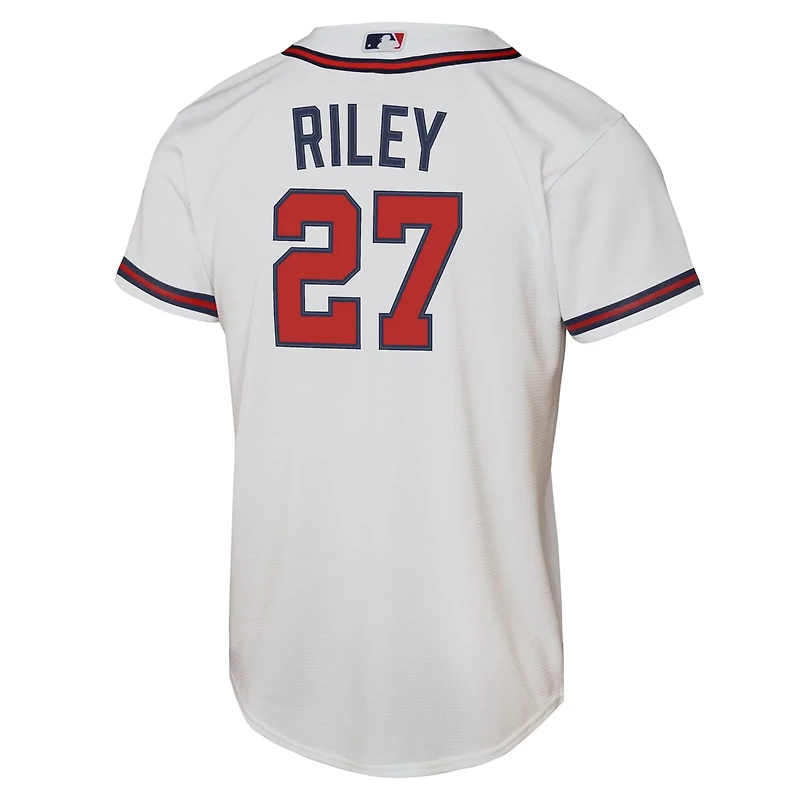 Youth Nike Austin Riley Atlanta Braves Home Replica Player Jersey