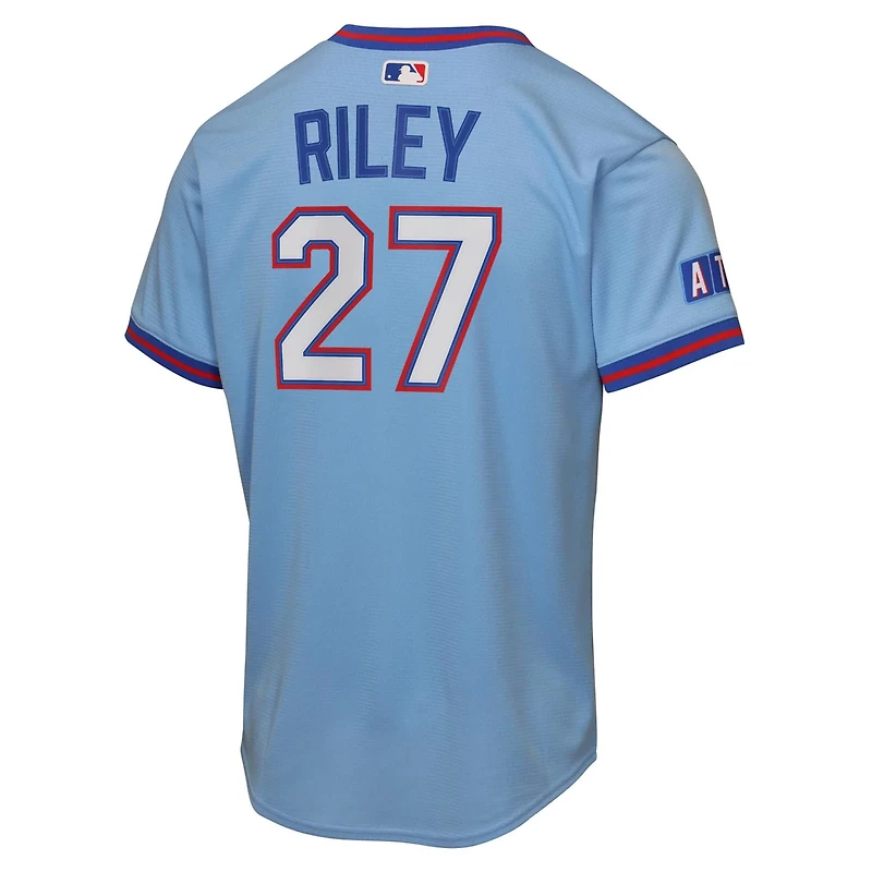Youth Nike Austin Riley Powder Atlanta Braves 2026 City Connect Stadium Jersey