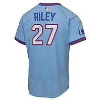Youth Nike Austin Riley Powder Atlanta Braves 2026 City Connect Stadium Jersey