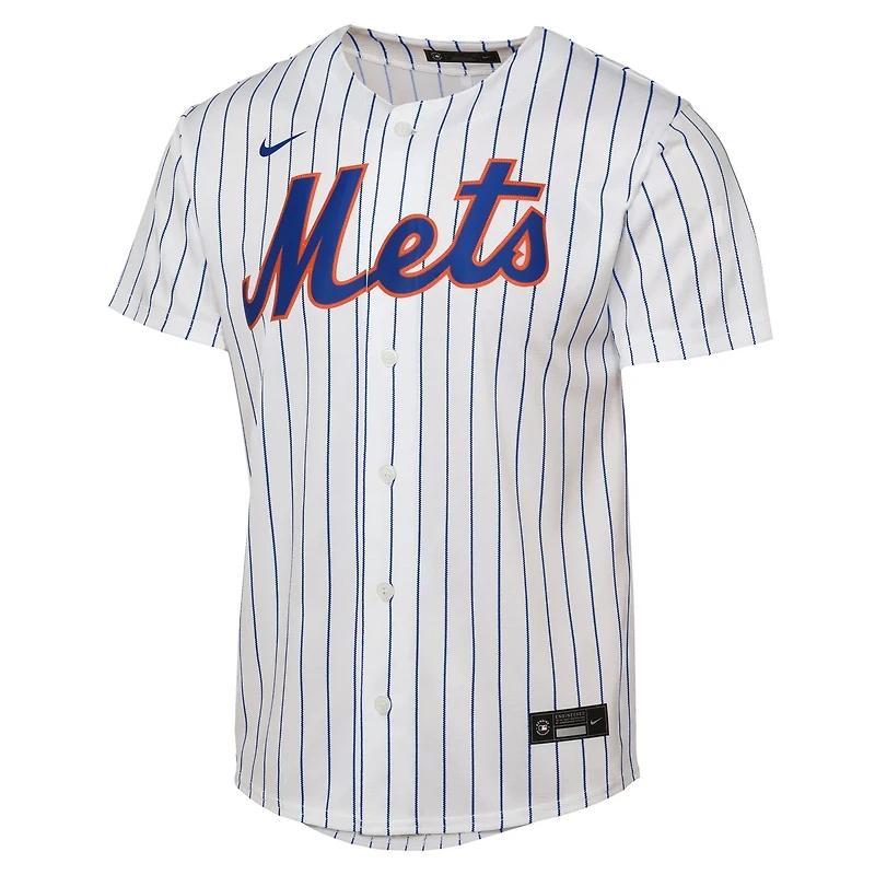 Youth Nike Bo Bichette New York Mets Home Replica Jersey
