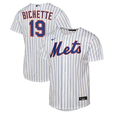 Youth Nike Bo Bichette New York Mets Home Replica Jersey