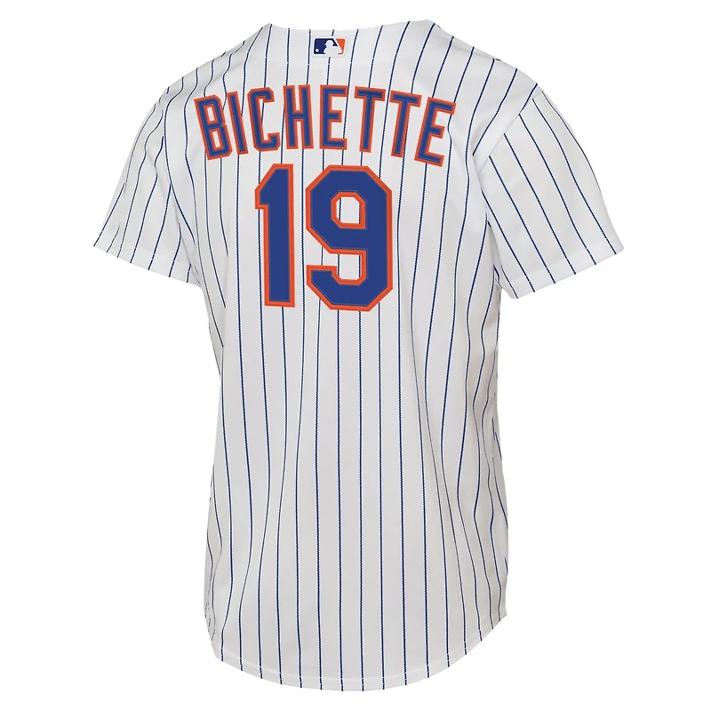 Youth Nike Bo Bichette New York Mets Home Replica Jersey