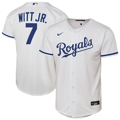 Youth Nike Bobby Witt Jr Kansas City Royals Home Replica Player Jersey