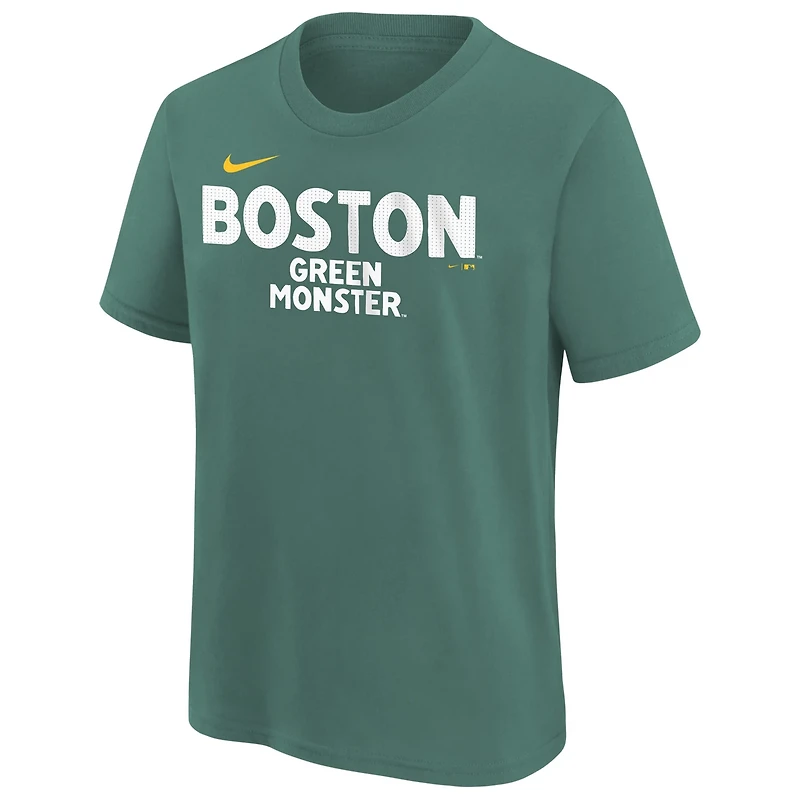 Youth Nike Boston Red Sox 2025 City Connect Wordmark T-Shirt