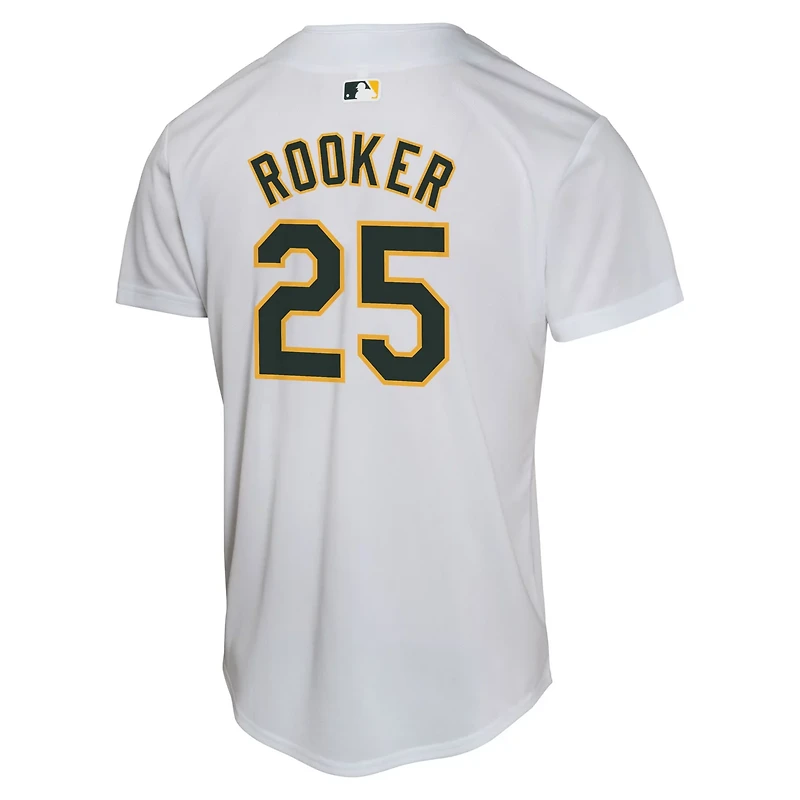 Youth Nike Brent Rooker Athletics Home Player Game Jersey