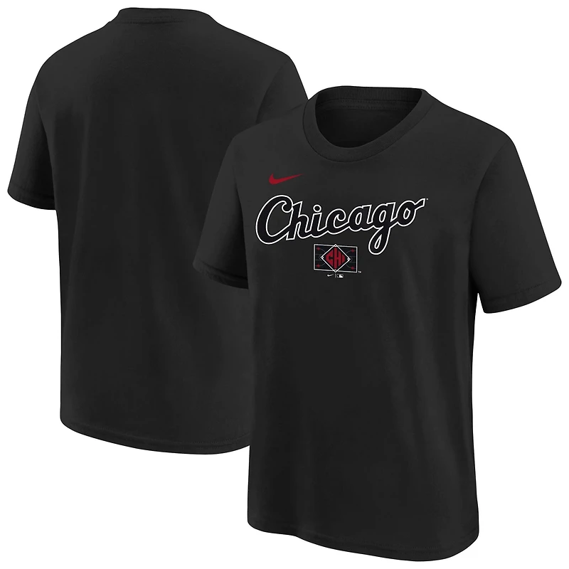 Youth Nike Chicago White Sox 2025 City Connect Wordmark T-Shirt