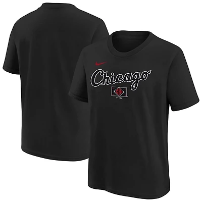 Youth Nike Chicago White Sox 2025 City Connect Wordmark T-Shirt