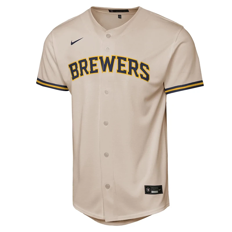 Youth Nike Christian Yelich Milwaukee Brewers Home Replica Player Jersey