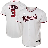 Youth Nike Dylan Crews Washington Nationals Home Replica Jersey