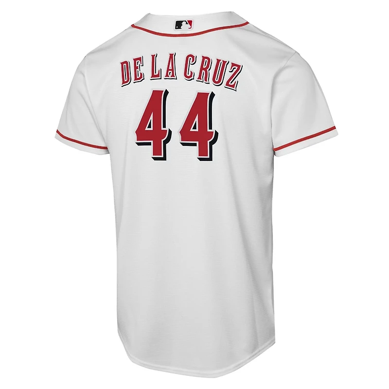 Youth Nike Elly De La Cruz Cincinnati Reds Home Replica Player Jersey