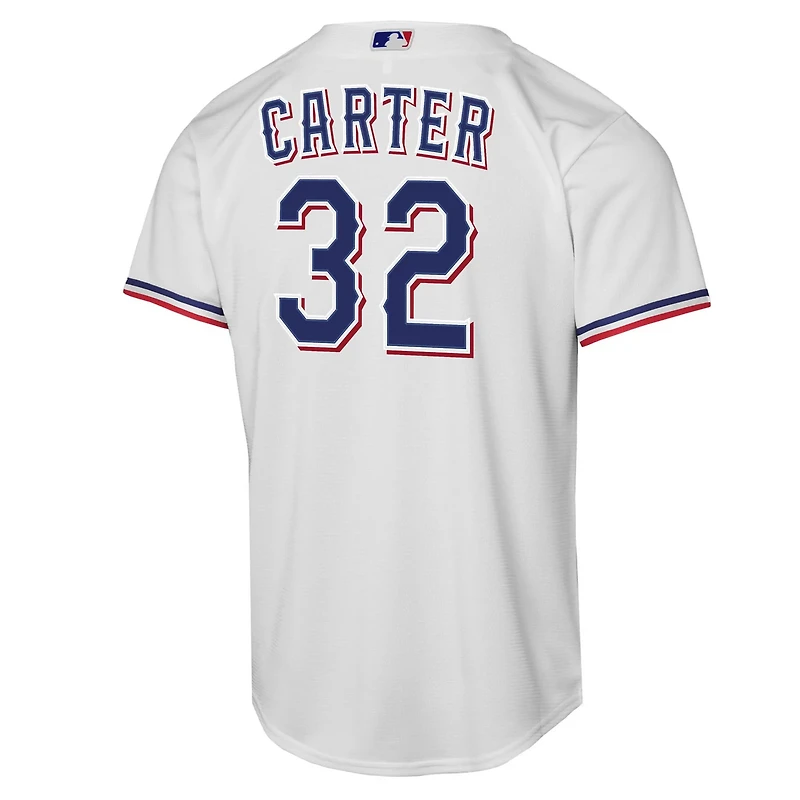 Youth Nike Evan Carter Texas Rangers Home Replica Player Jersey