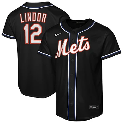 Youth Nike Francisco Lindor New York Mets Fashion Replica Player Jersey