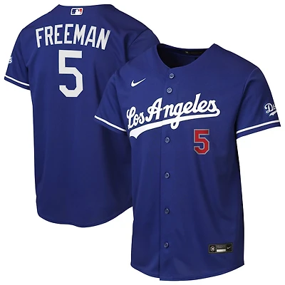 Youth Nike Freddie Freeman Los Angeles Dodgers Alternate Stadium Jersey