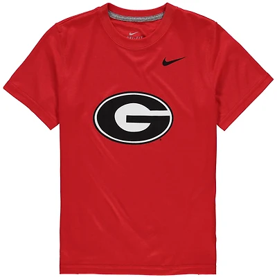Youth Nike Georgia Bulldogs Logo Legend Performance T-Shirt