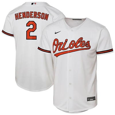 Youth Nike Gunnar Henderson Baltimore Orioles Home Replica Player Jersey