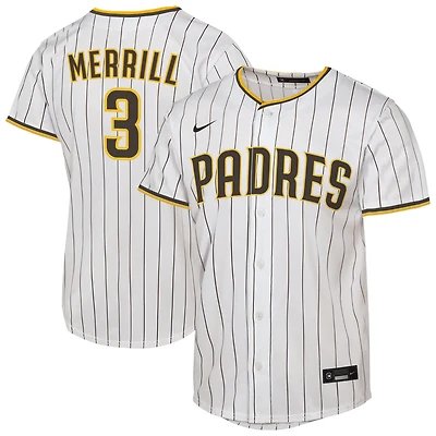 Youth Nike Jackson Merrill San Diego Padres Home Replica Jersey