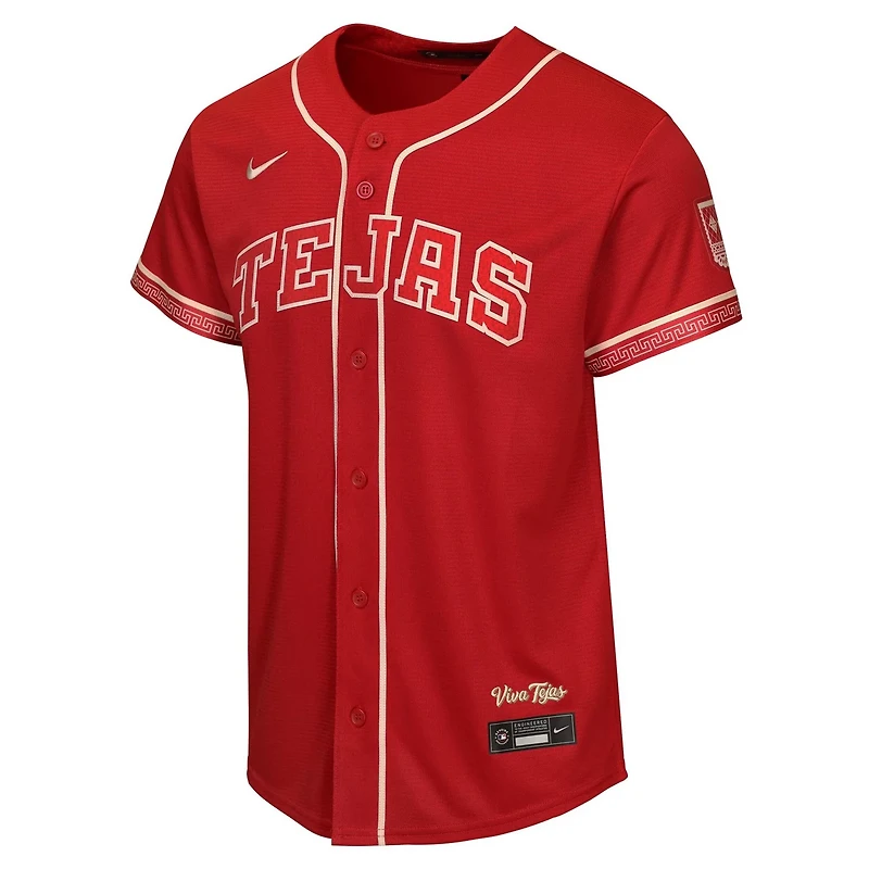 Youth Nike Jacob deGrom Texas Rangers 2026 City Connect Stadium Jersey