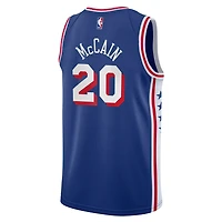 Youth Nike Jared McCain Philadelphia 76ers Swingman Jersey - Icon Edition