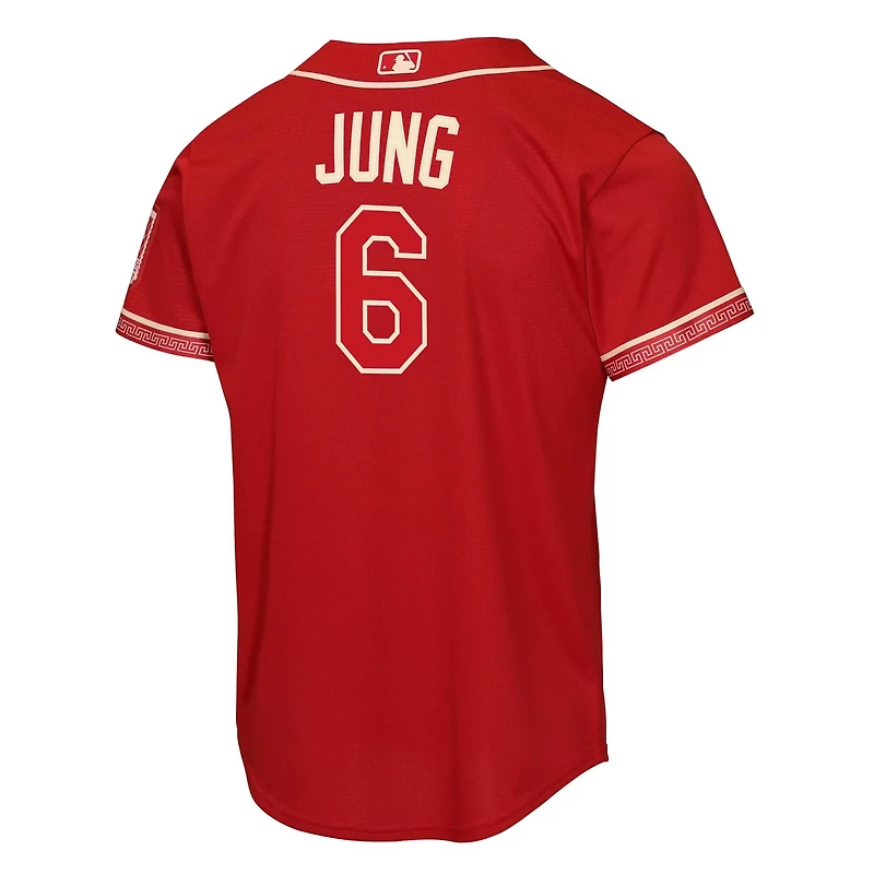 Youth Nike Josh Jung Texas Rangers 2026 City Connect Stadium Jersey