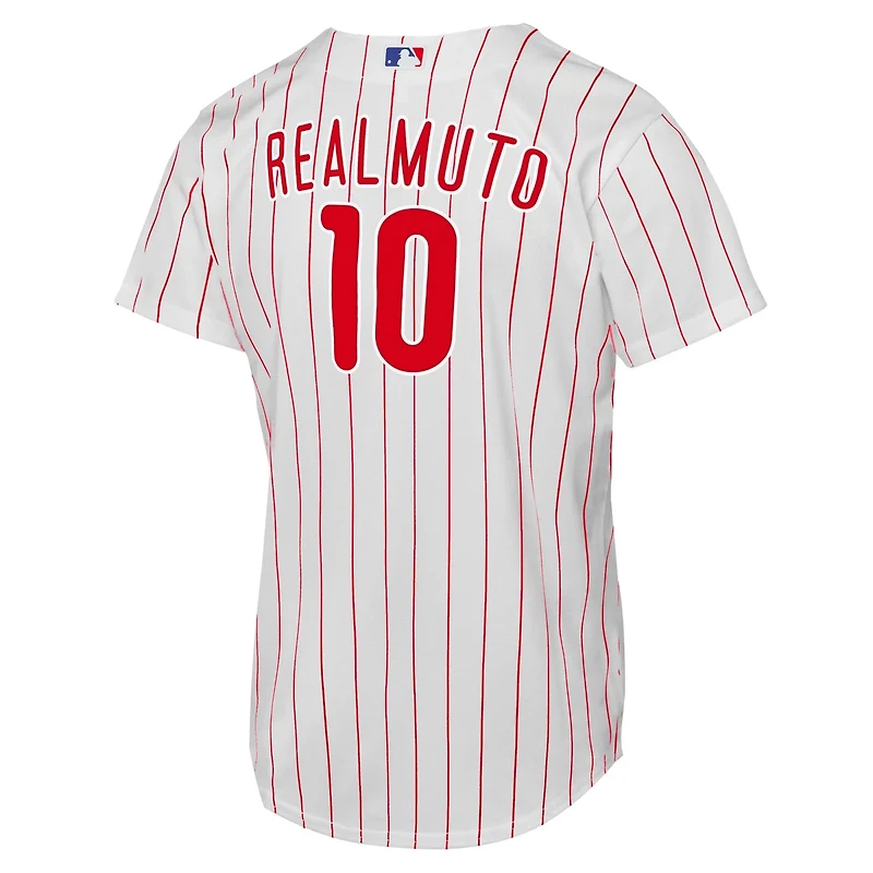 Youth Nike JT Realmuto Philadelphia Phillies Home Replica Player Jersey
