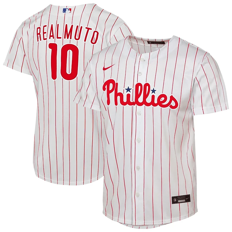 Youth Nike JT Realmuto Philadelphia Phillies Home Replica Player Jersey