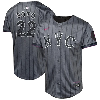 Youth Nike Juan Soto New York Mets City Connect Limited Jersey