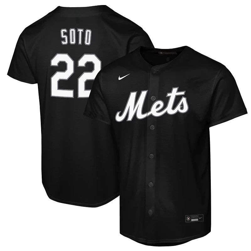 Youth Nike Juan Soto New York Mets Lights Out Replica Player Jersey