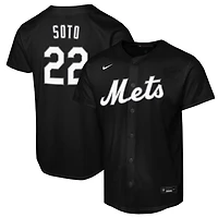 Youth Nike Juan Soto New York Mets Lights Out Replica Player Jersey