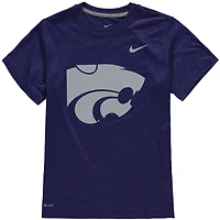 Youth Nike Kansas State Wildcats Logo Legend Performance T-Shirt