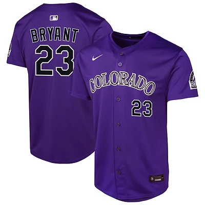 Youth Nike Kris Bryant Colorado Rockies Alternate Limited Player Jersey